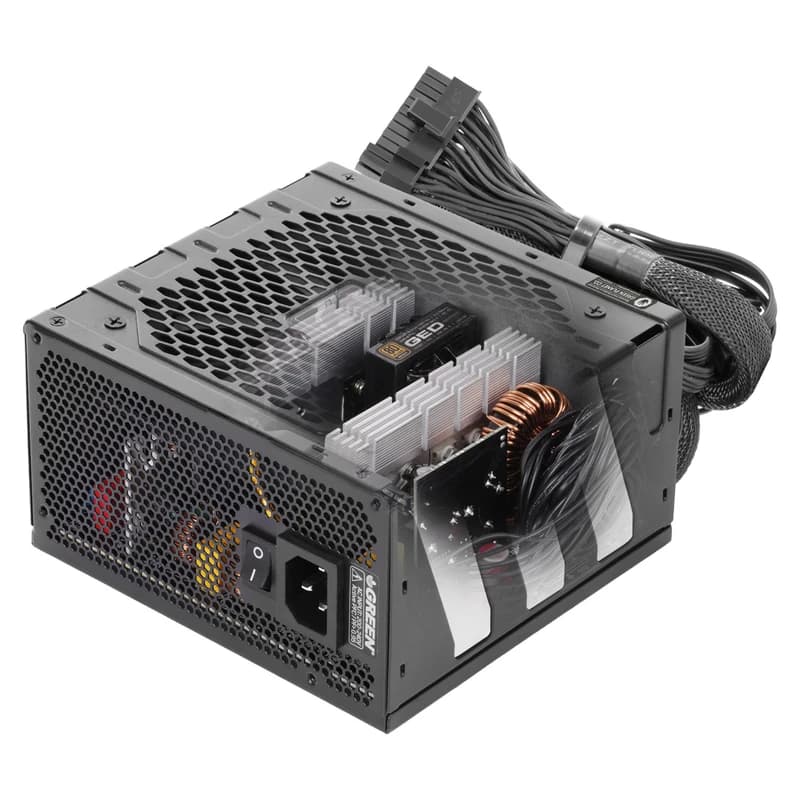 منبع تغذیه استوک کامپیوتر گرین مدل GP800A-GED — تصویر ۲
