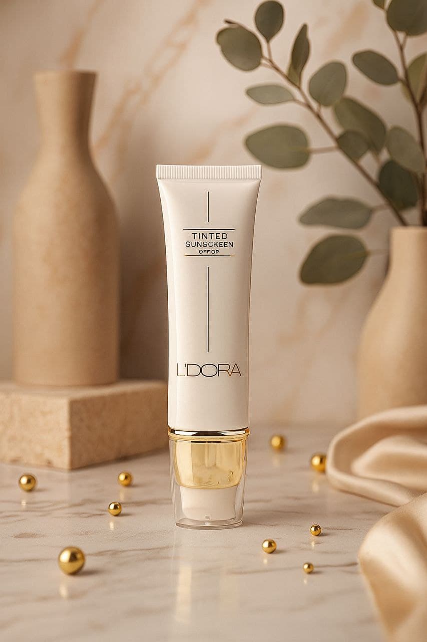 ضد آفتاب رنگی لدورا SPF50 | ضد آب و فاقد چربی