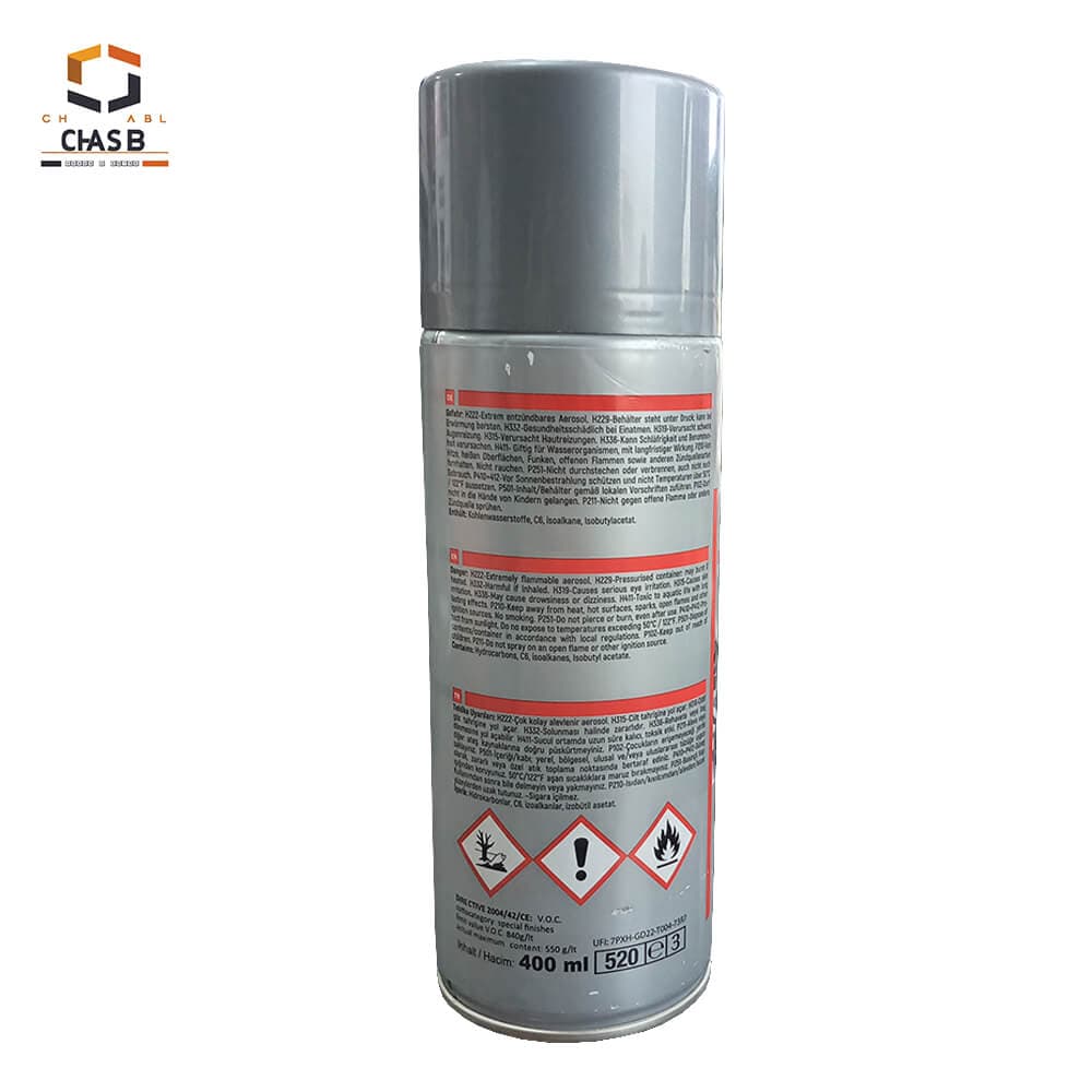 اسپری ضد زنگ زینک وینکل آلمان – اسپری گالوانیزه WINKEL ZINC SPRAY 400ml — تصویر ۳