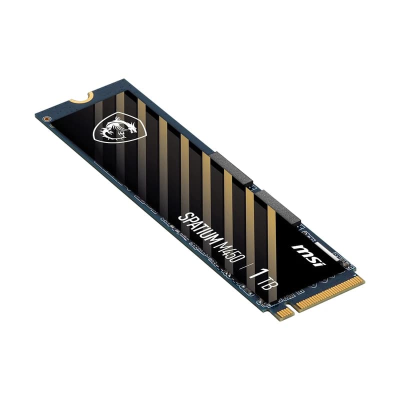 اس اس دی اینترنال PCIe Gen4 x4 ام اس آی مدل SPATIUM M450 ظرفیت 1 ترابایت — تصویر ۲