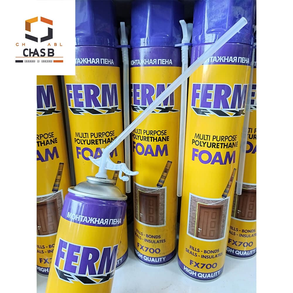 اسپری فوم پلی اورتان فرم فیکس 700 میلی لیتری مدل اف ایکس 700- FERM FIX multi purpose polyurethane foam FX700 — تصویر ۶