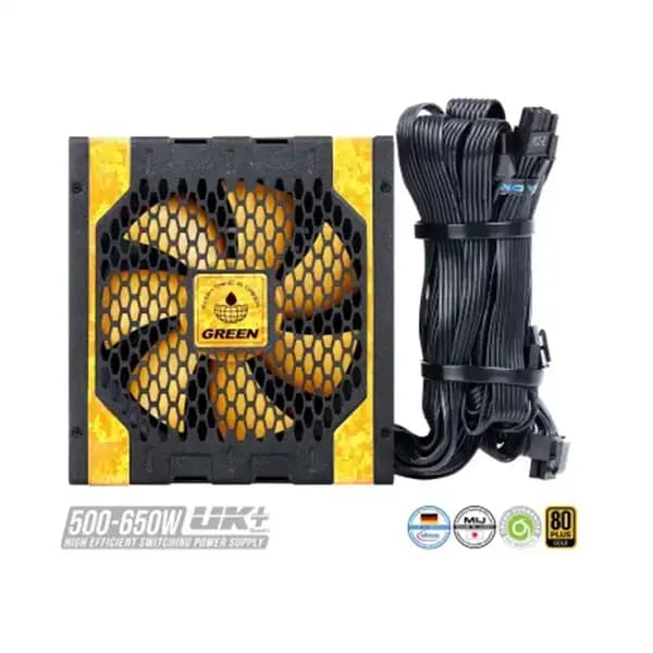 منبع تغذیه استوک کامپیوتر گرین مدل GP650A-UK PLUS — تصویر ۷