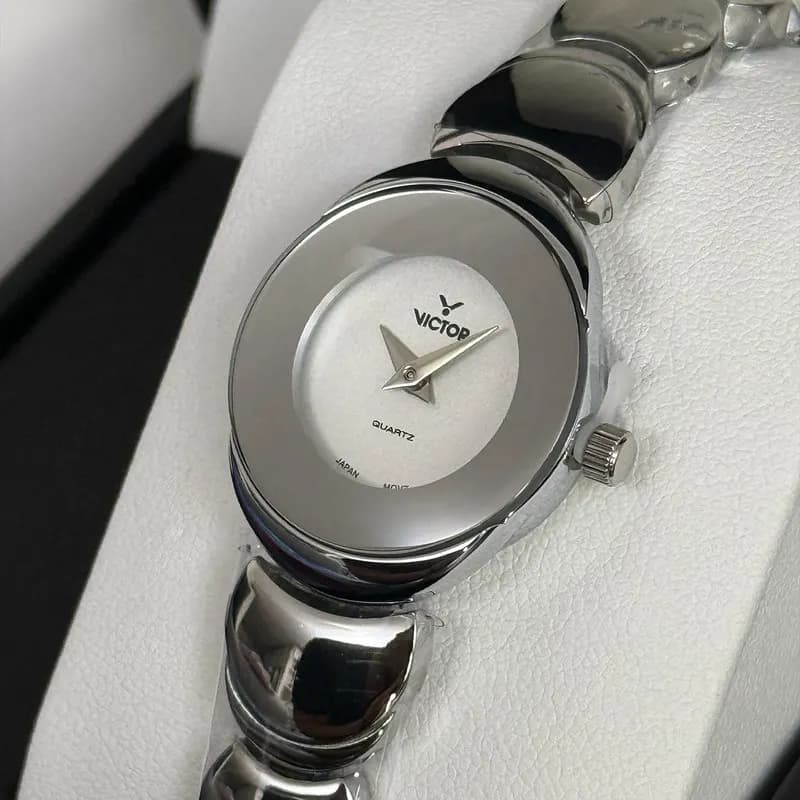ساعت مچی عقربهای کوارتز زنانه ویکتور مدل V5778-01 — تصویر ۴