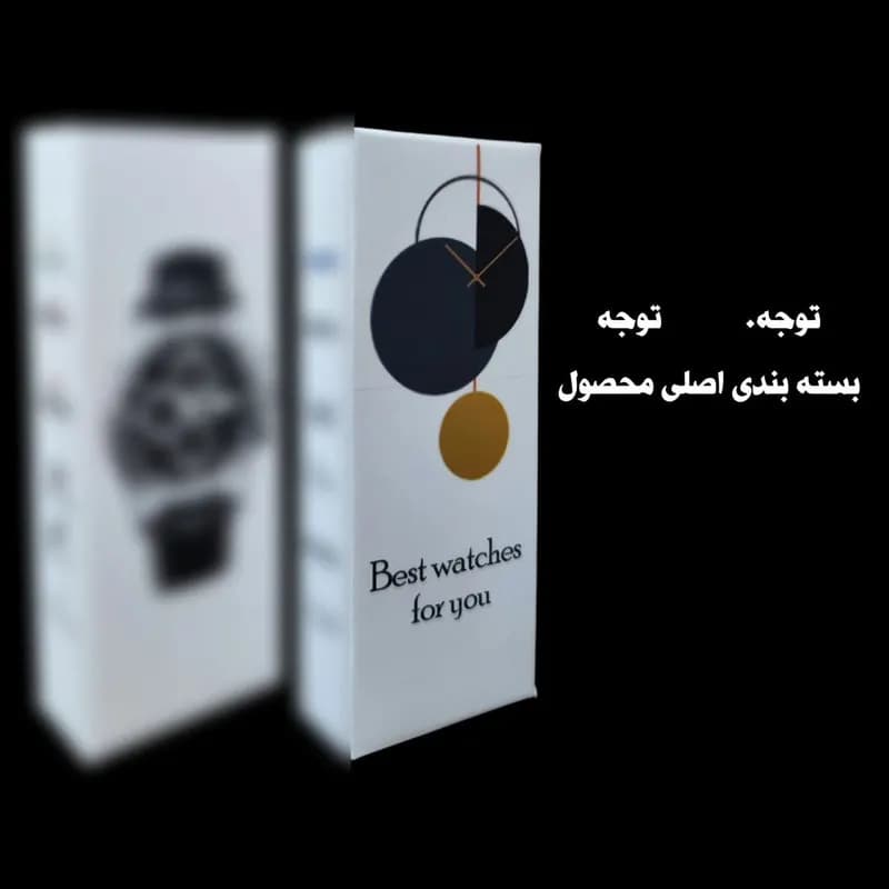 ساعت مچی عقربه ای زنانه مدل دورنگین 097 — تصویر ۲