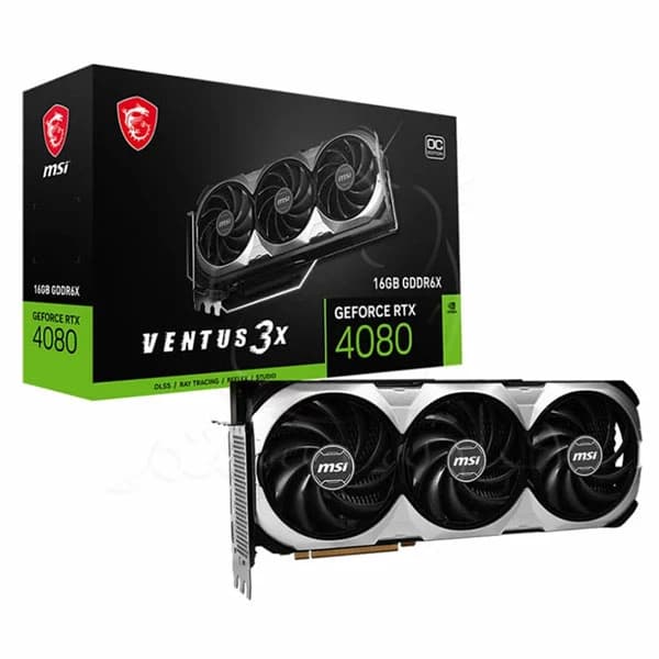کارت گرافیک استوک ام اس آی مدل GeForce RTX 4080 Super 16GB MSI VENTUS 3X — تصویر ۲