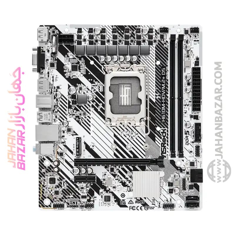 مادربرد ASRock ازراک DDR5 مدل H610M-HDV/M.2