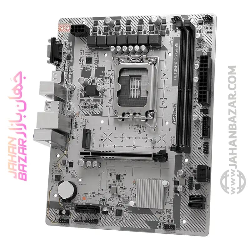مادربرد ASRock ازراک DDR5 مدل H610M-X D5 Gen5 — تصویر ۴
