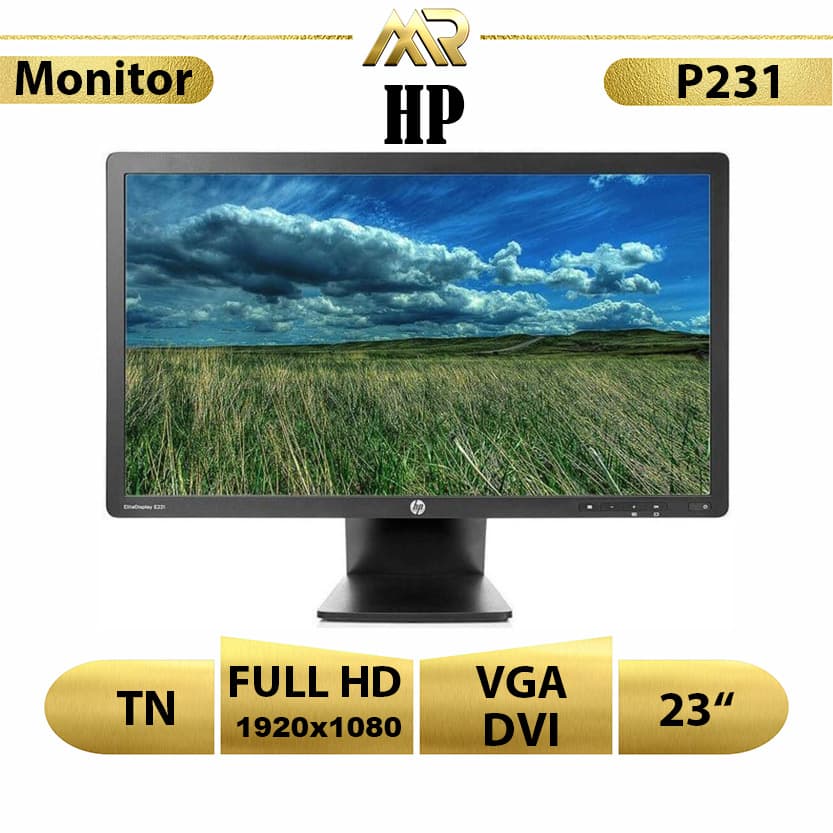 مانیتور استوک اچ پی P231 سایز 23 اینچ