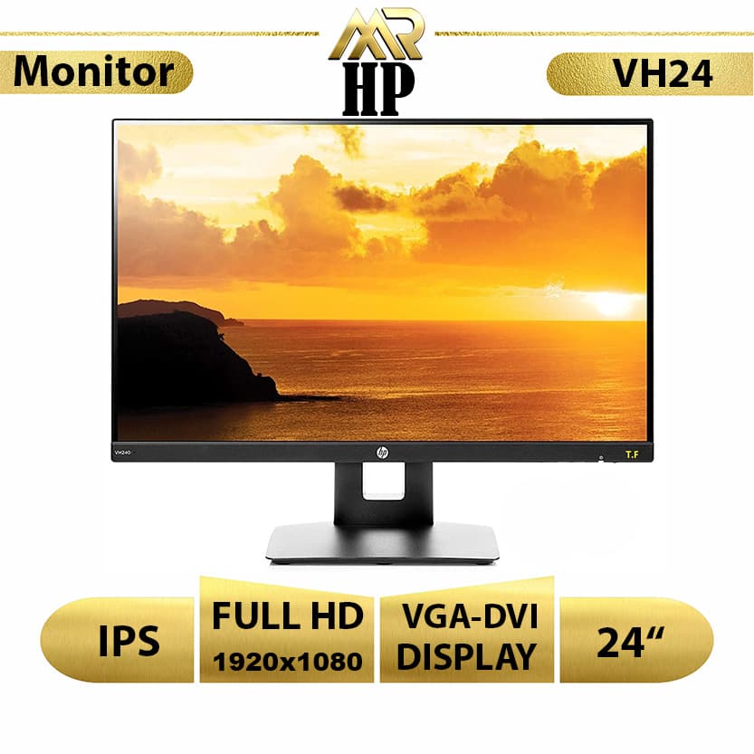مانیتور استوک HP VH24 سایز 24 اینچ