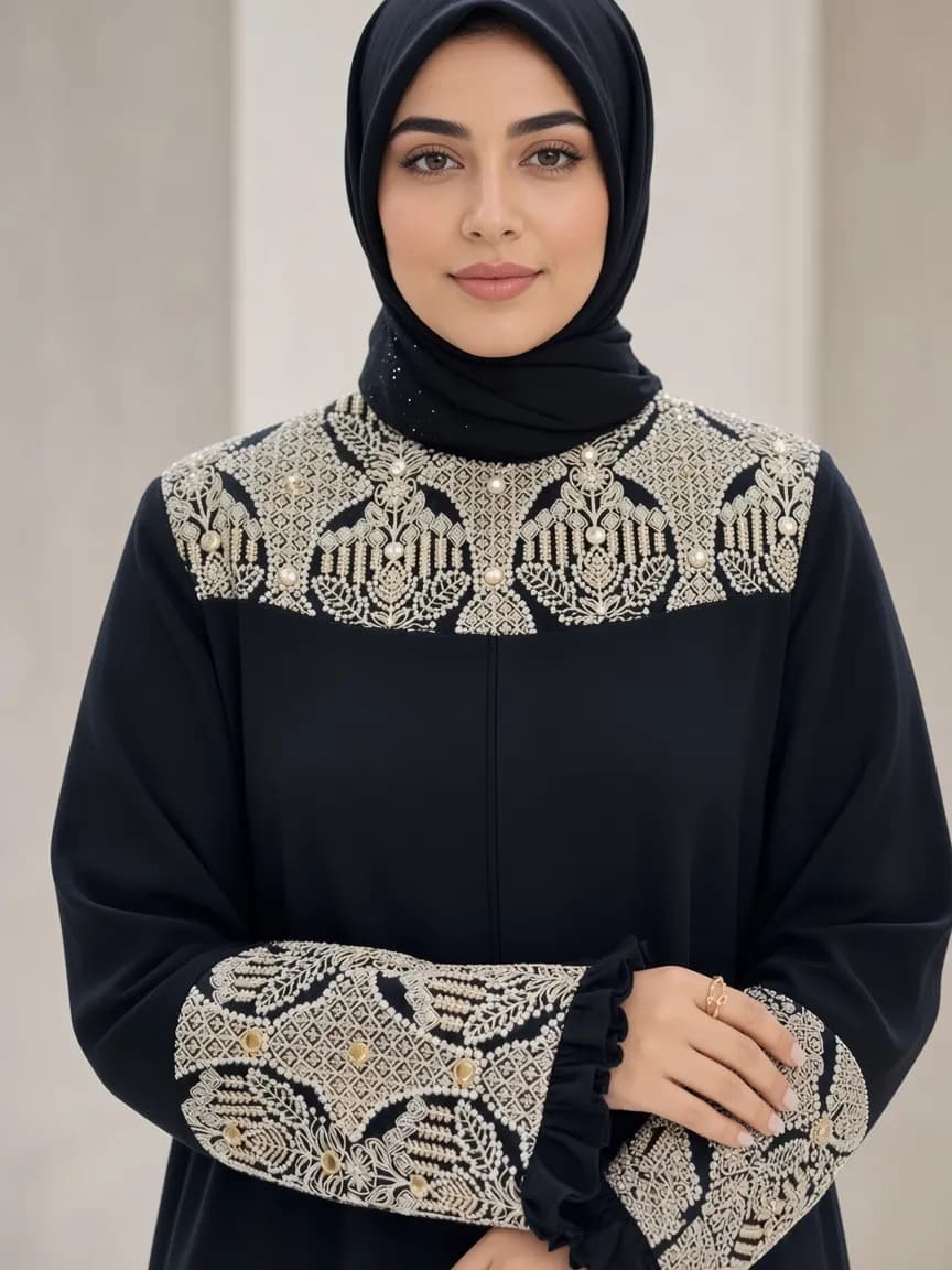 عبا مجلسی زنانه گلرخ — تصویر ۲