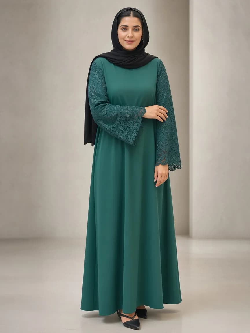عبا مجلسی زنانه آیلین — تصویر ۲
