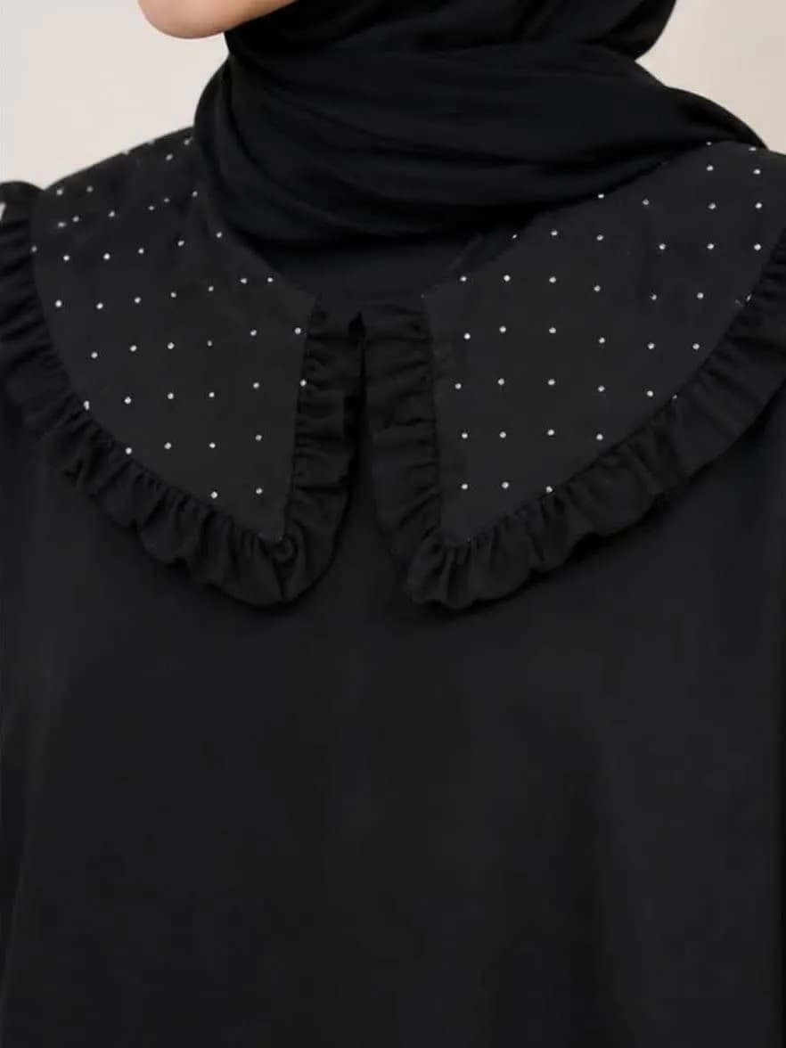 عبا مجلسی زنانه نگین کوب — تصویر ۲