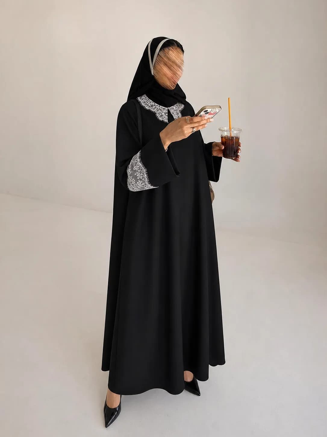 عبای مجلسی زنانه پرتو
