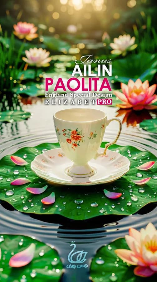 سرویس چینی الیزابت پرومکس طرح پائولیتا 6 نفره 31 پارچه توس چینی ژانوس قالب آیلین — تصویر ۵