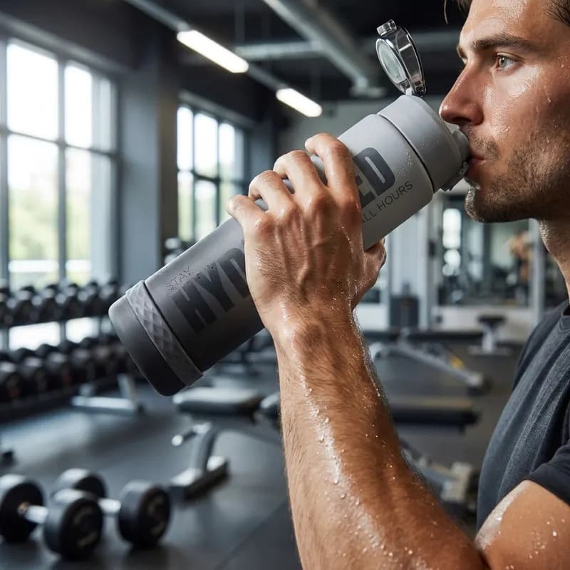 قمقمه ورزشی ایون مدل Stay Hydrated گنجایش 0.9 لیتر — تصویر ۲