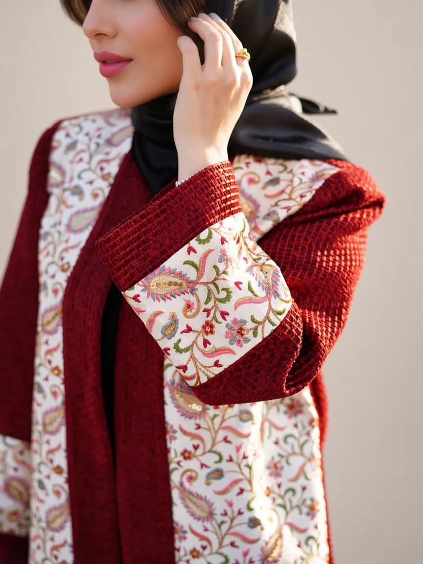 کت زنانه مجلسی آذر — تصویر ۴