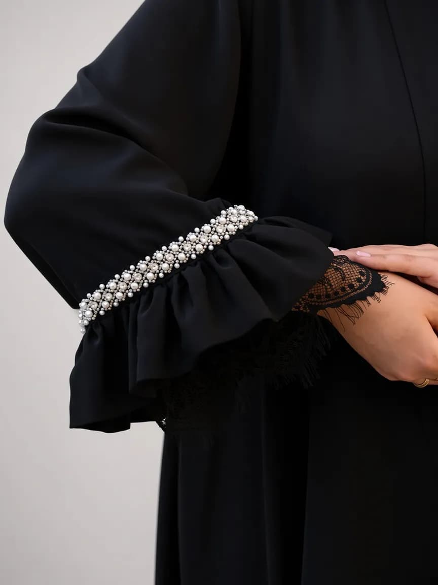 عبا مجلسی زنانه مروارید — تصویر ۴