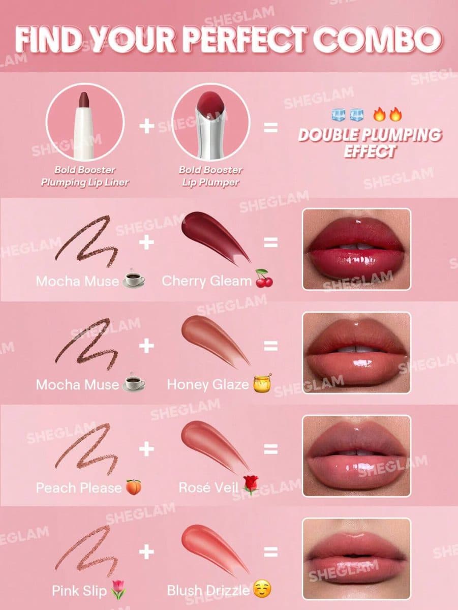 خط لب پیچی شیگلم مدل so lippy رنگ Spice It Up — تصویر ۵