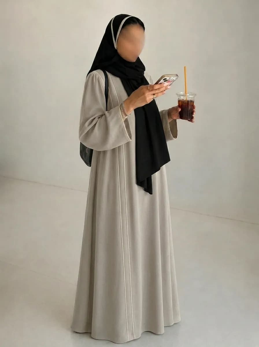عبا زنانه طلا — تصویر ۶