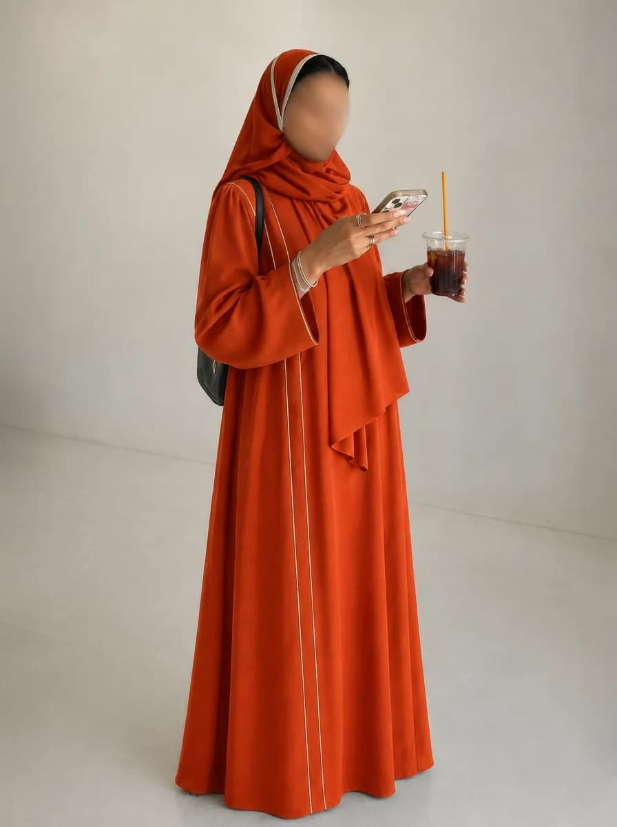 عبا زنانه طلا — تصویر ۴