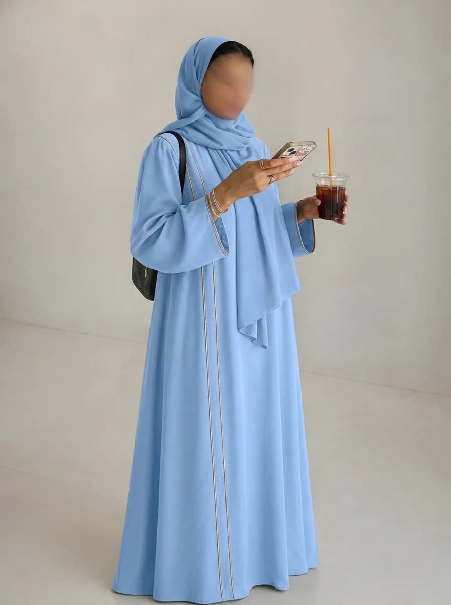 عبا زنانه طلا — تصویر ۸