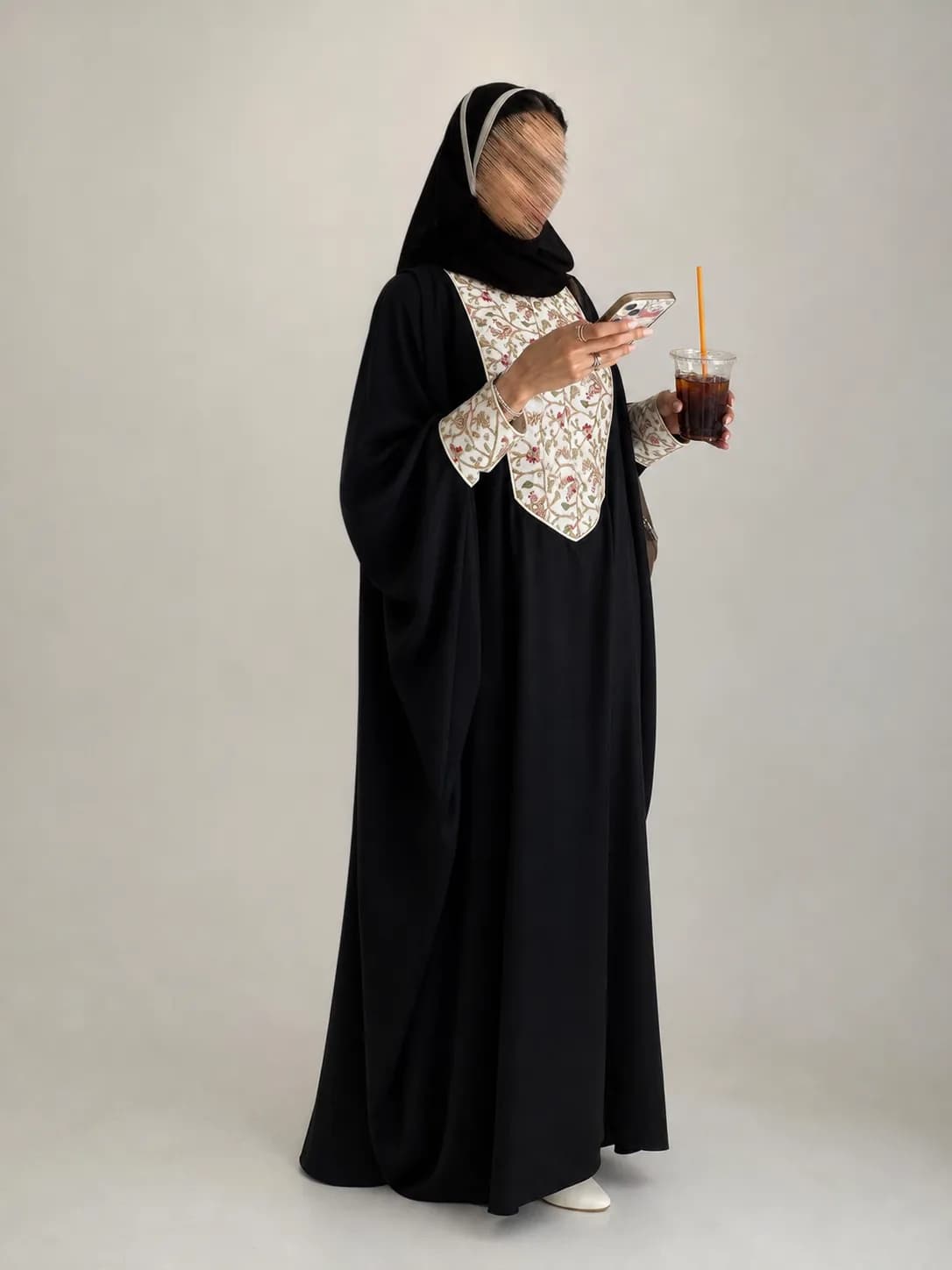عبای زنانه ارغوان