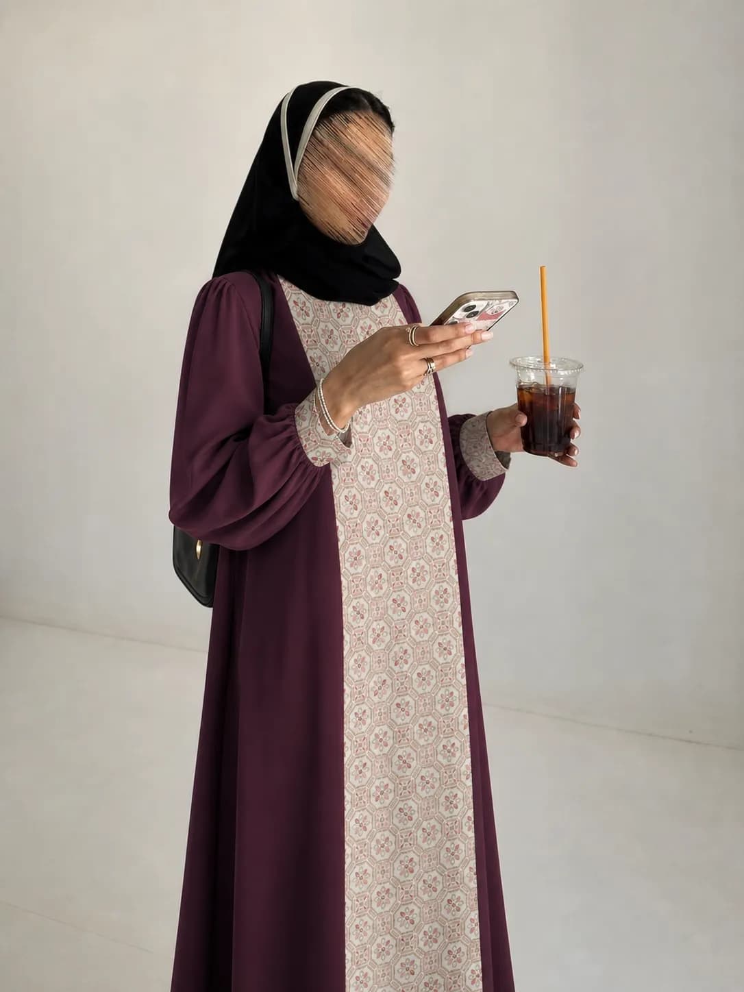 عبای زنانه ماه رخ