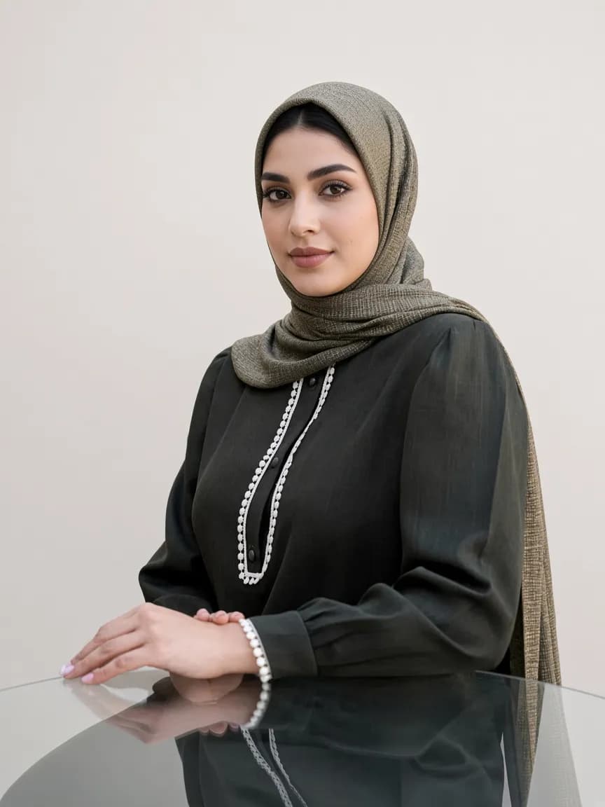 عبا زنانه هانیا — تصویر ۵