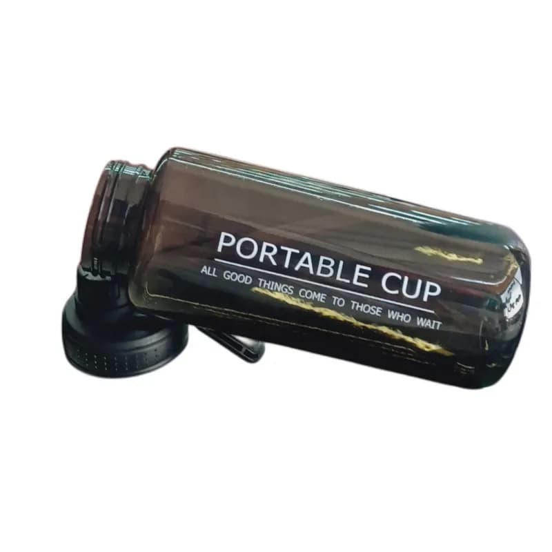 قمقمه ورزشی مدل portable cup با حجم 1000 میلیلیتر و بدنه پلیکربنات — تصویر ۵