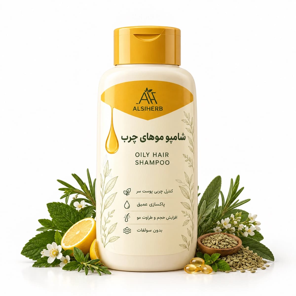 شامپو موهای چرب