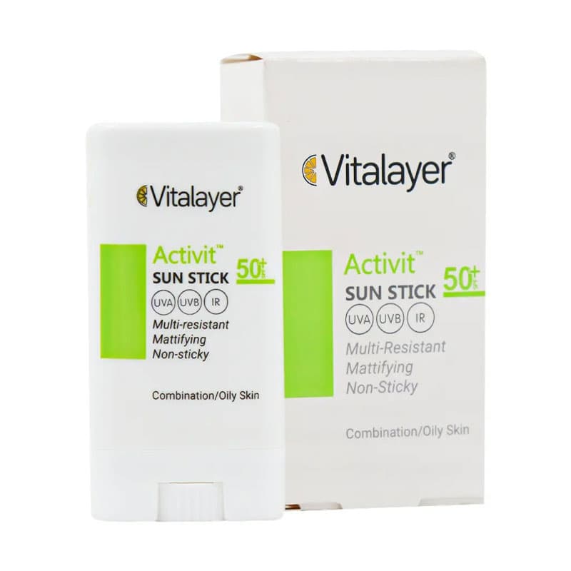 ضد آفتاب استیکی اکتیویت SPF50 ویتالیر 15 گرم — تصویر ۱۱