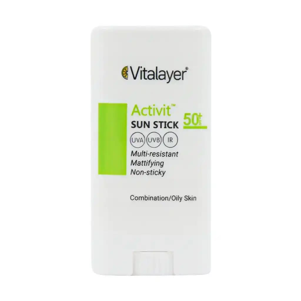 ضد آفتاب استیکی اکتیویت SPF50 ویتالیر 15 گرم — تصویر ۵