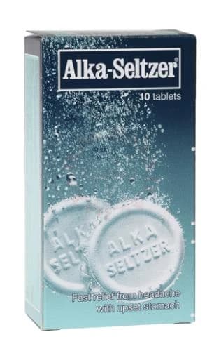 قرص جوشان آلکا سلتزر 36 گرم 10 عددی Alka-Seltzer | تسکین سردرد و سوزش معده