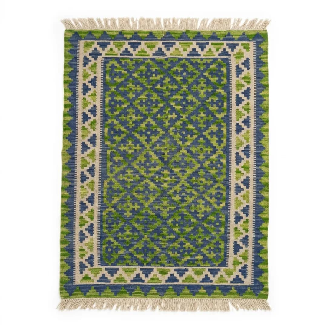 گلیم 1.5*1 پشم گوسفندی کد 0016