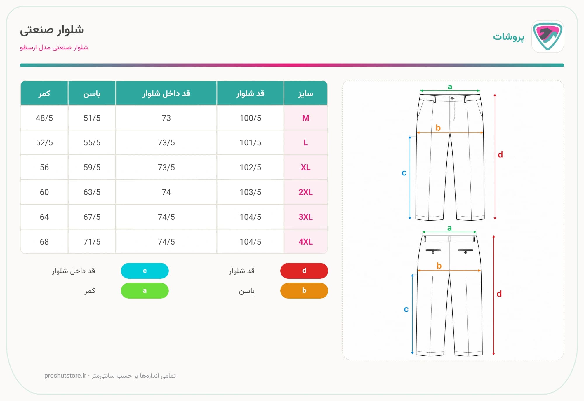 کاپشن شلوار صنعتی مدل ارسطو — تصویر ۵