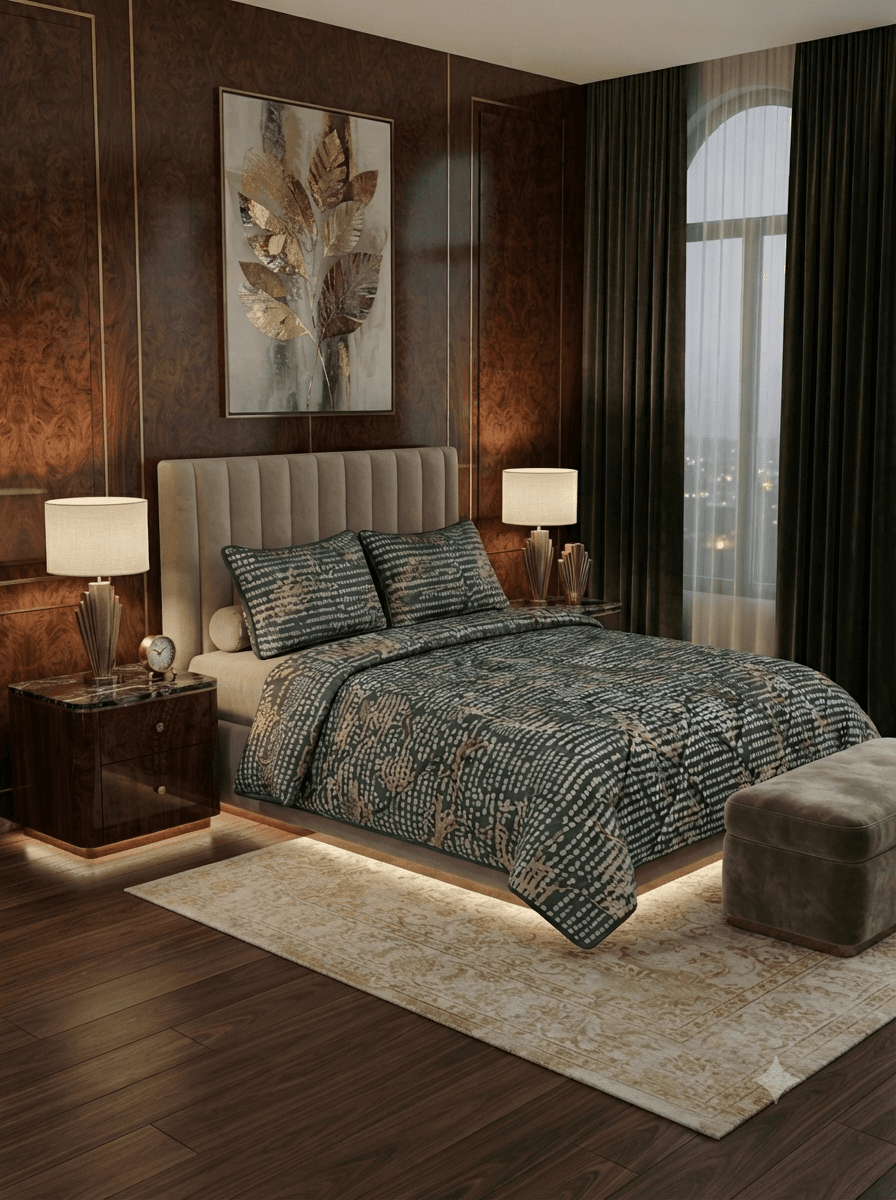 روتختی دو نفره مخمل کالیفرنیا سایز 220*240 کد 836 — تصویر ۲
