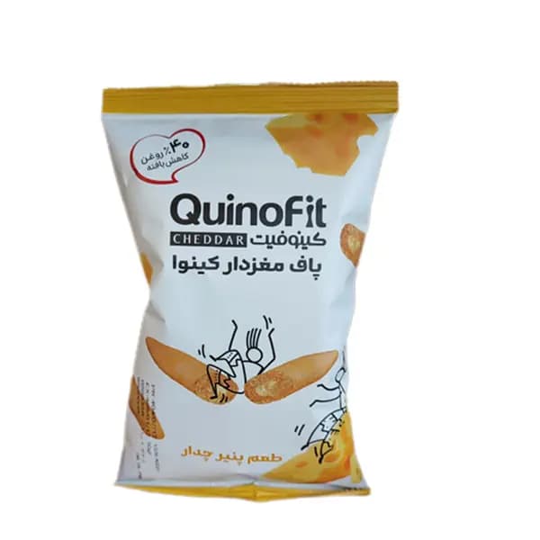 پاف مغزدار پنیری 50 گرم کینوفیت