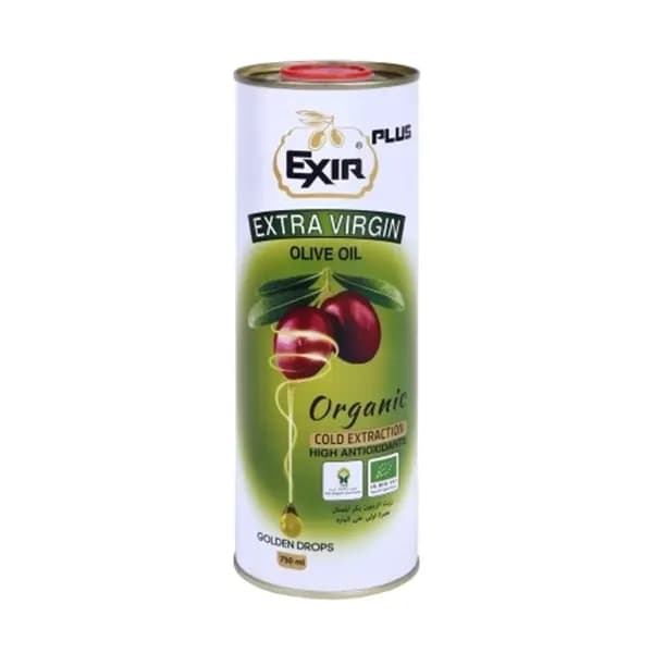 روغن زیتون پلاس اکسیر 750سی سی ارگانیک دارویی