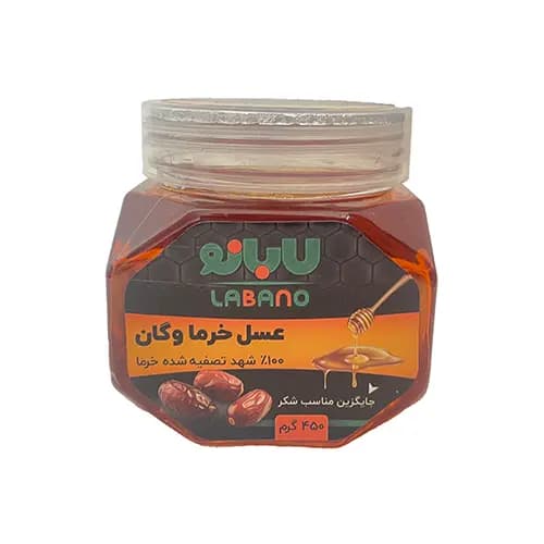 عسل خرما وگان 450 گرم لابانو