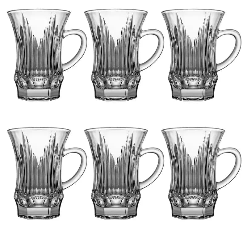 استکان ایرنا مدل پارما بسته 6 عددی
