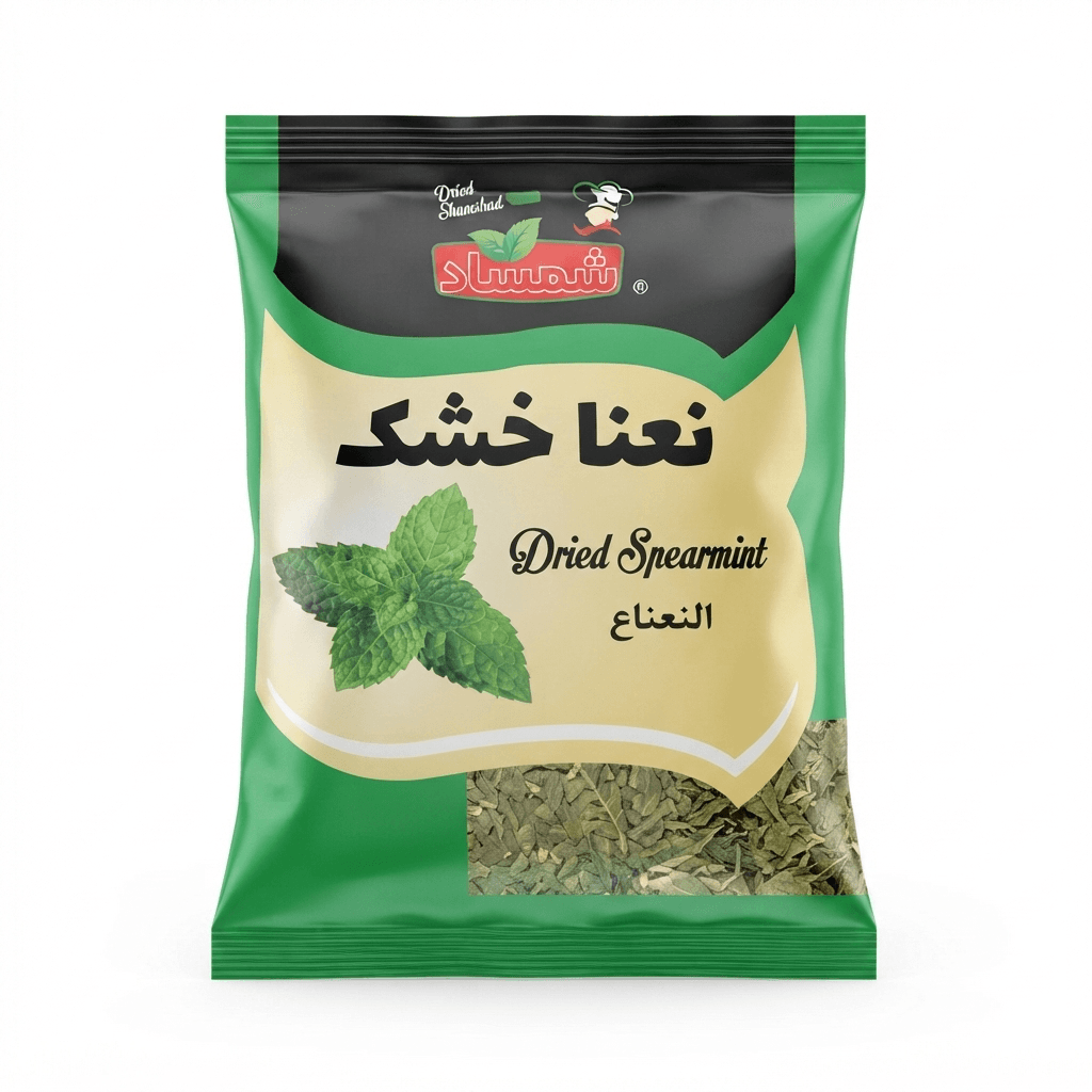 نعنا خشک گلها سلفونی 50 گرمی کد619