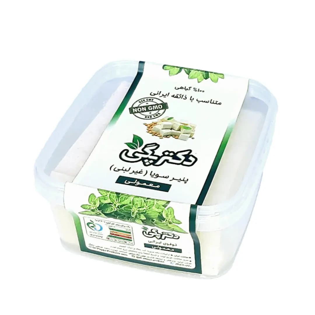 پنیر سویا ساده 450 گرم دکتر پگی