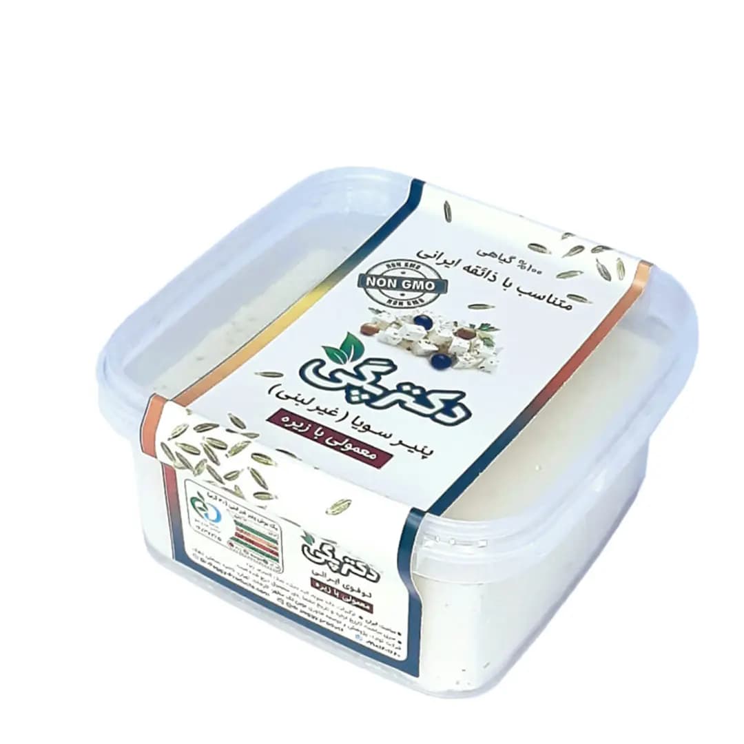 پنیر سویا زیره 450 گرم دکتر پگی