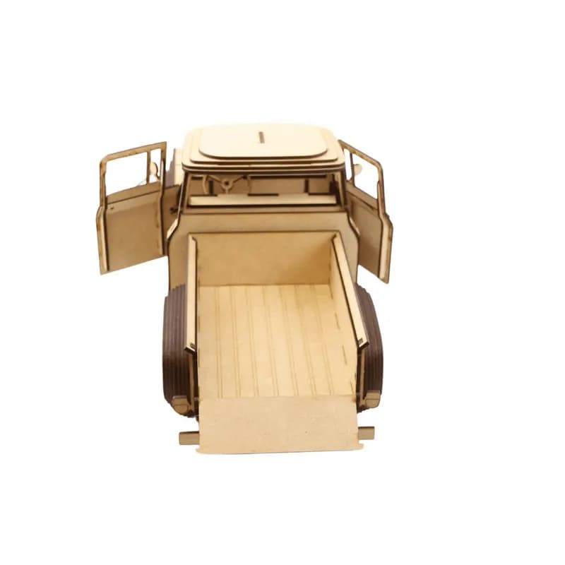 ساختنی 193 تکه مدل ماکت چوبی ماشین کد M181 — تصویر ۳