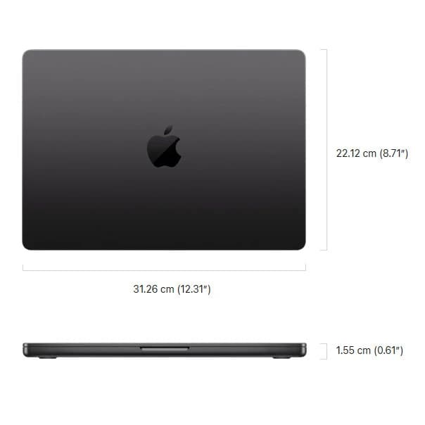 لپ تاپ اپل 14.2 اینچی مدل MacBook Pro MX2J3 2024-M4 Pro-24GB RAM-1TB SSD — تصویر ۱۲