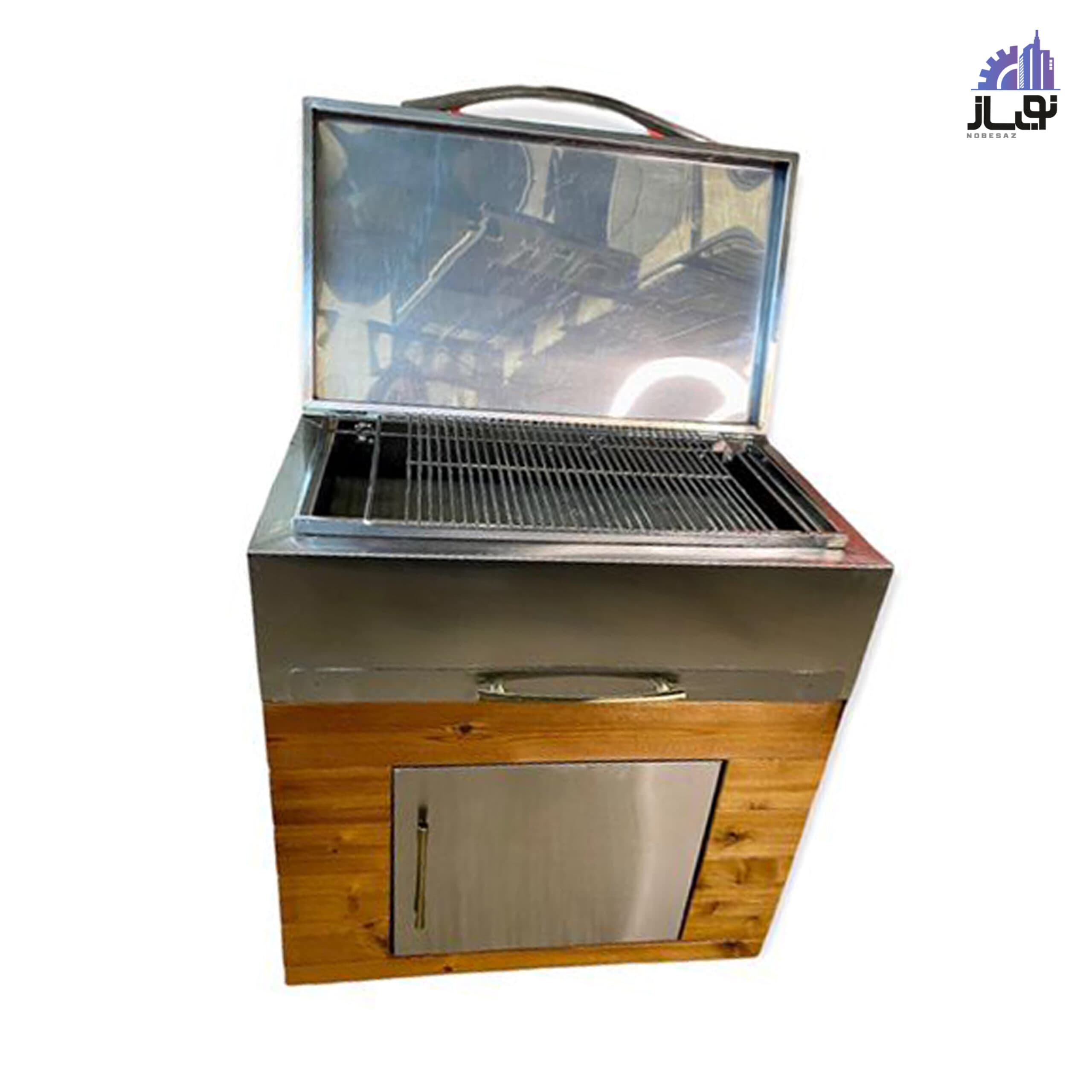 باربیکیو ۷۵ سانت عرض 60 کد cc129