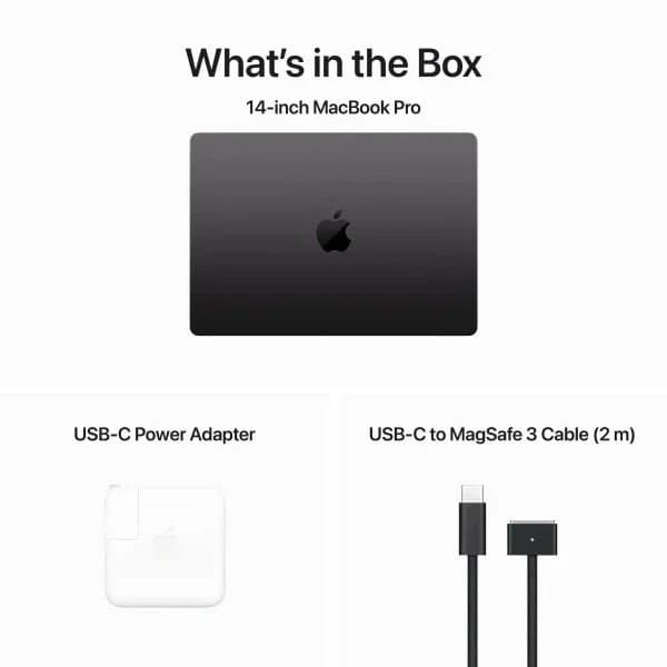 لپ تاپ اپل 16.2 اینچی مدل MacBook Pro MX2X3 2024-M4 Pro-24GB RAM-512GB SSD — تصویر ۴