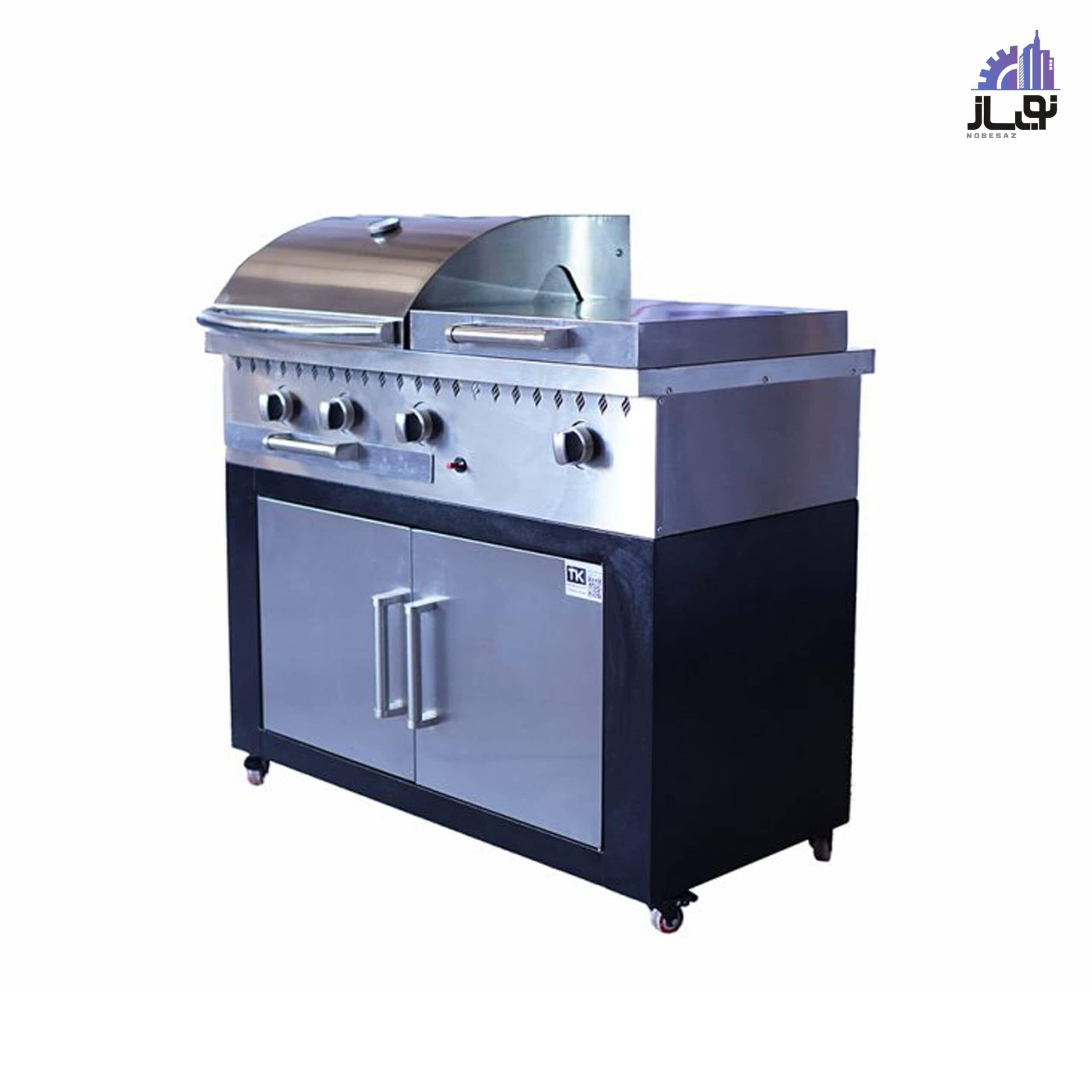 باربیکیو ۱۱۰ سانت کامل عرض 60 کد cc140