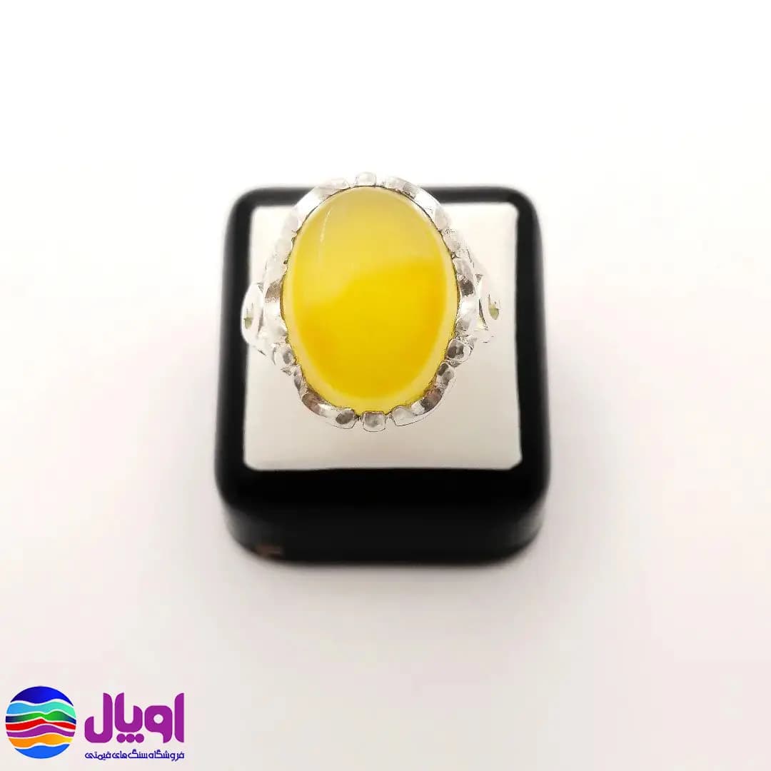 انگشتر نقره مردانه شرف شمس — تصویر ۲