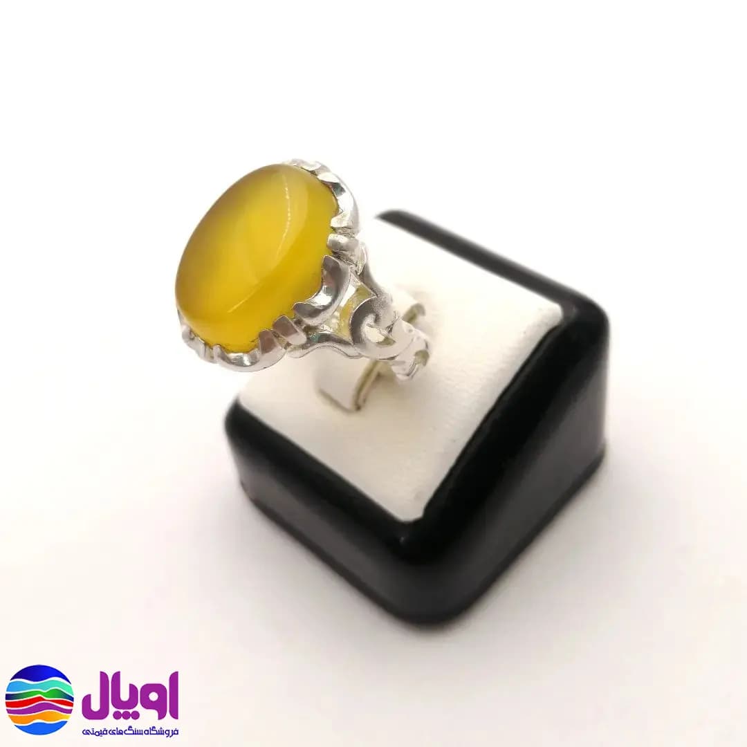 انگشتر نقره مردانه شرف شمس — تصویر ۳